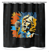 Bassline Barrier Shower Curtain